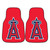 MLB - Los Angeles Angels 2-pc Carpet Car Mat Set 17"x27"