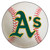 MLB - Oakland Athletics Baseball Mat 27" diameter