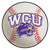 Western Carolina University - Western Carolina Catamounts Baseball Mat "WCU & Catamount" Logo White