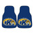 Kent State University - Kent State Golden Flashes 2-pc Carpet Car Mat Set "K & Golden Eagle" Logo Blue