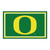 University of Oregon - Oregon Ducks 4x6 Rug O Primary Logo Green