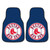 MLB - Boston Red Sox 2-pc Carpet Car Mat Set 17"x27"