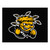 Wichita State University - Wichita State Shockers All-Star Mat WuShock Primary Logo Black