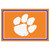 Clemson University - Clemson Tigers 5x8 Rug Tiger Paw Primary Logo Orange