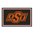 Oklahoma State University - Oklahoma State Cowboys 4x6 Rug OSU Primary Logo Black