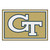 Georgia Tech - Georgia Tech Yellow Jackets 5x8 Rug Interlocking GT Primary Logo Gold