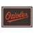 MLB - Baltimore Orioles 5x8 Rug 59.5"x88"
