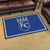 MLB - Kansas City Royals 4x6 Rug 44"x71"