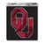 Oklahoma Sooners 3D Decal "OU" Logo