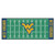 West Virginia University - West Virginia Mountaineers Football Field Runner Flying WV Primary Logo Green