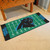Carolina Panthers Football Field Runner Panther Primary Logo Green