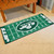 New York Jets Football Field Runner Oval Jets Primary Logo Green