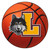 Loyola University Chicago - Loyola Chicago Ramblers Basketball Mat "Wolf Head & L" Logo Orange