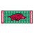 University of Arkansas - Arkansas Razorbacks Football Field Runner Razorback Primary Logo Green