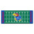 University of Kansas - Kansas Jayhawks Football Field Runner Jayhawk Primary Logo Green