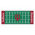 Indiana University - Indiana Hooisers Football Field Runner IU Trident Primary Logo Green