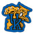 University of Kentucky - Kentucky Wildcats Mascot Mat "UK & Wildcat" Logo Blue