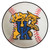 University of Kentucky - Kentucky Wildcats Baseball Mat "UK & Wildcat" Logo White