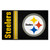 Pittsburgh Steelers Starter - Uniform "Steelers" Logo & Wordmark Black