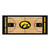 University of Iowa - Iowa Hawkeyes NCAA Basketball Runner Tigerhawk Primary Logo Black
