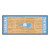 University of North Carolina at Chapel Hill - North Carolina Tar Heels NCAA Basketball Runner "NC" Logo Blue