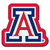 University of Arizona - Arizona Wildcats Mascot Mat Block A Primary Logo Red
