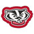 University of Wisconsin - Wisconsin Badgers Mascot Mat "Badger" Logo Red