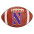 Northwestern University - Northwestern Wildcats Football Mat "N" Logo Brown