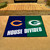 NFL House Divided - Bears / Packers House Divided Mat House Divided Multi