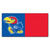 University of Kansas - Kansas Jayhawks Team Carpet Tiles Jayhawk Primary Logo Blue