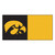 University of Iowa - Iowa Hawkeyes Team Carpet Tiles Tigerhawk Primary Logo Black