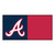 MLB - Atlanta Braves Team Carpet Tiles 18"x18" tiles