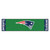 New England Patriots Putting Green Mat Patriot Head Primary Logo Green