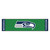 Seattle Seahawks Putting Green Mat Seahawk Primary Logo Green