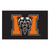 Mercer University - Mercer Bears Ulti-Mat "M & Bear" Logo Black