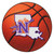 Northwestern State University - Northwestern State Demons Basketball Mat "N" and Pitchfork Logo Photo