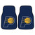 NBA - Indiana Pacers 2-pc Carpet Car Mat Set 17"x27"