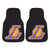 NBA - Los Angeles Lakers 2-pc Carpet Car Mat Set 17"x27"