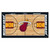 NBA - Miami Heat NBA Court Large Runner 29.5x54