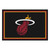 NBA - Miami Heat 5x8 Rug 59.5"x88"