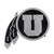 Utah Utes Bling Decal "Circle U & Feathers" Logo & Wordmark