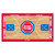 NBA - Detroit Pistons NBA Court Runner 24x44
