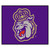 James Madison University - James Madison Dukes Tailgater Mat Duke Bulldog Alternate Logo Purple