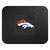 Denver Broncos Utility Mat Bronco Head Primary Logo Black
