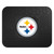 Pittsburgh Steelers Utility Mat Steeler Primary Logo Black