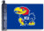 Kansas Jayhawks Antenna Flag