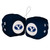 BYU Cougars Fuzzy Dice