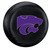 Kansas State Wildcats Tire Cover Standard Size Black