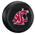 Washington State Cougars Tire Cover Standard Size Black