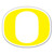 Oregon Ducks Magnet Car Style 12 Inch Yellow O Design